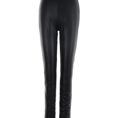 Plush Women Black Leggings S