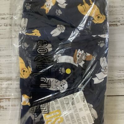 NWT LuLaRoe OS One Size Leggings - Blue With Dog Print