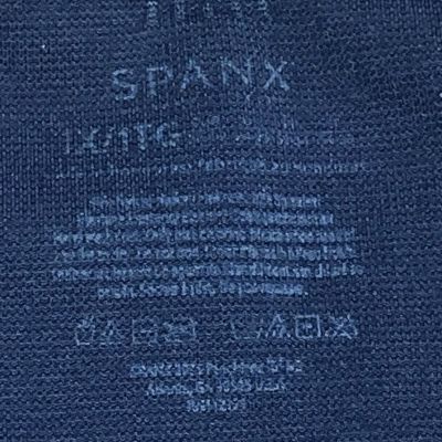 Spanx navy plus leggings seamless size 1X