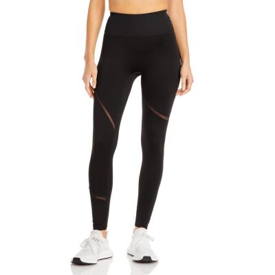 PUMA Womens Black Stretch Active Wear Skinny Leggings XS