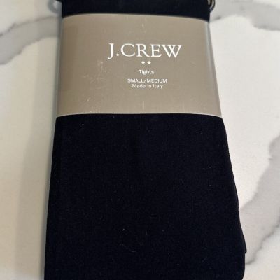 J Crew Women’s Tights Black Small/medium New Made in Italy