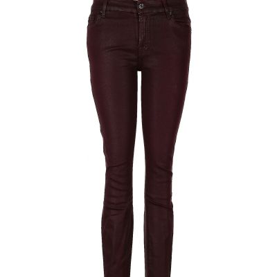 7 For All Mankind Women Red Jeggings 28W