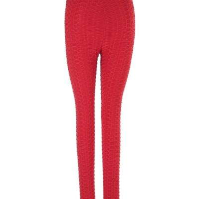 Assorted Brands Women Red Leggings S