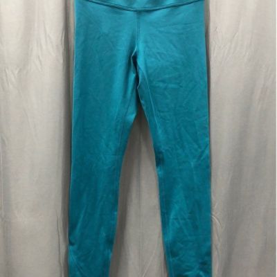 Jordan Women Turquoise High Rise Tight Fit Ankle Leggings - Size S