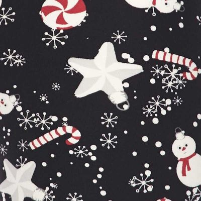 Extra Plus Size Christmas Snowman Candy Cane Leggings Fits Sizes 16-20 NWT