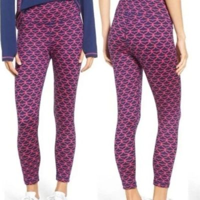 NWT Vineyard Vines whitetail around town legging navy and pink size xxs