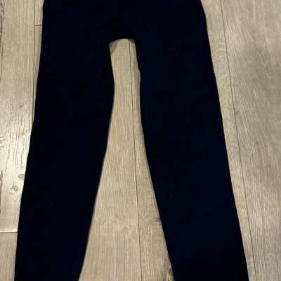 NEW SPANX Womens Navy Blue Look At Me Now Leggings Size Medium NWT