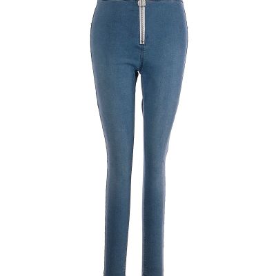 Topshop Women Blue Jeggings 28W