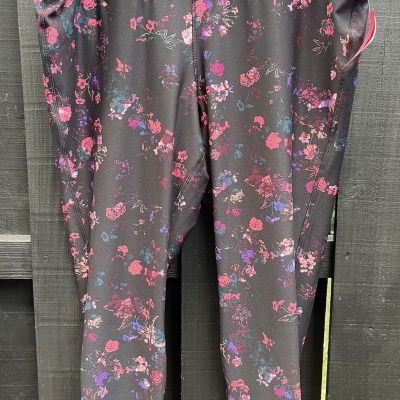 Lane Bryant Women’s LIVI High-Rise Soft 7/8 Floral Legging Size 22/24 NWT