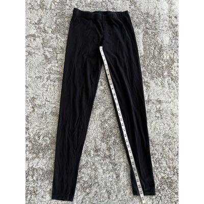 Cotton On Womens Legging Pants Black Elastic Waist Pull Ons M