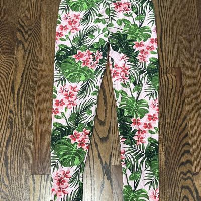 LuLaRoe Women’s One Size Tropical Floral Printed Leggings