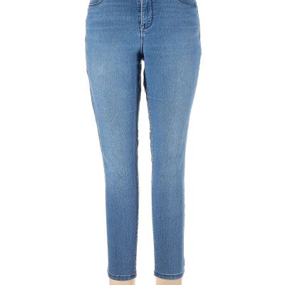 Style&Co Women Blue Jeggings 10 Petites