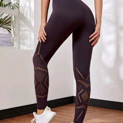 Laser Cut Leggings fit XS