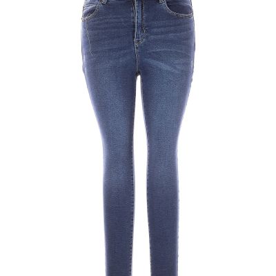 Nicole Miller New York Women Blue Jeggings 10