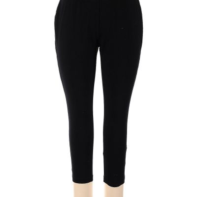 Talbots Women Black Leggings 1X Plus