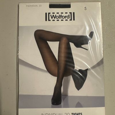 Wolford Individual 20 Tights Size Small Black