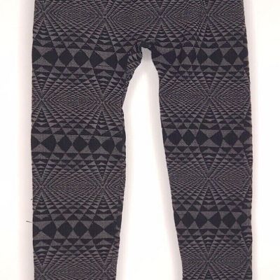 Goldmedal Womens Leggings Size Small Black Stretch Mid-Rise Activewear