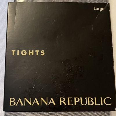 NEW Banana Republic Women's Tights Black Size Large   5.8