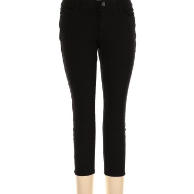 Ann Taylor Women Black Leggings 12 Petites