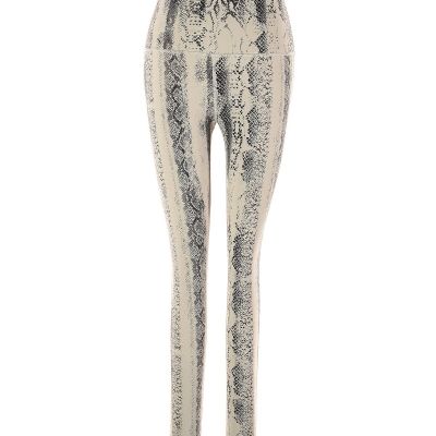 Mono b Women Silver Leggings S