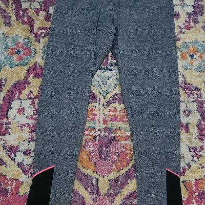 NWOT Women's TAKE A WALK Size Small Leggings Grey Workout Activewear Fitness Gym