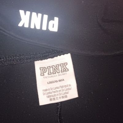 Pink By Victoria Secret Tights Large Ordered Them Never Worn