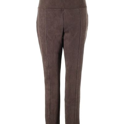 Andrew Marc Women Brown Leggings L