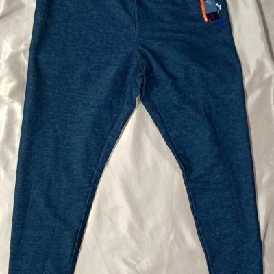 No Boundaries Woman’s Size M (7-9) Dark Navy Blue Ankle Leggings W28 L27 NWT