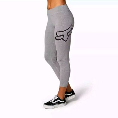 Fox Racing Women's Boundary Leggings. Heather Graphite. Small. Yoga Jogger Pants