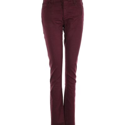 Adriano Goldschmied Women Red Jeggings 28W