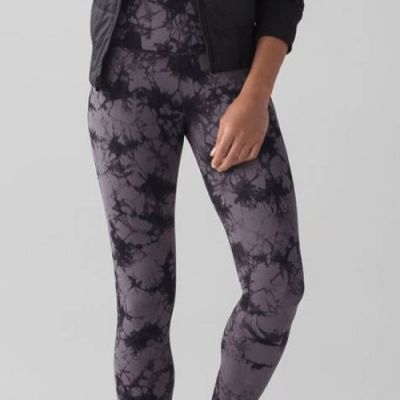 LULULEMON ATHLETICA Wunder Under Pant (Hi-Rise) Shibori Size 4