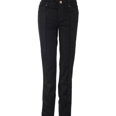 White House Black Market Women Black Jeggings 0