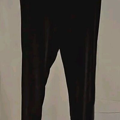 YOURS - Women's Slinky Split Legging - Black - Size 22