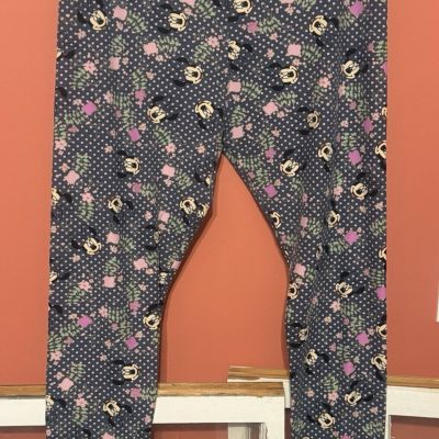 LuLaRoe Tall Curvy Minnie Mouse Disney Leggings