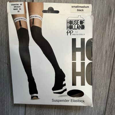 house of holland For Pretty Polly Suspender Tights