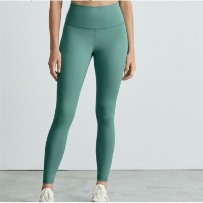 Everlane The Perform Regular Leggings Size Medium Mint Green Sporty