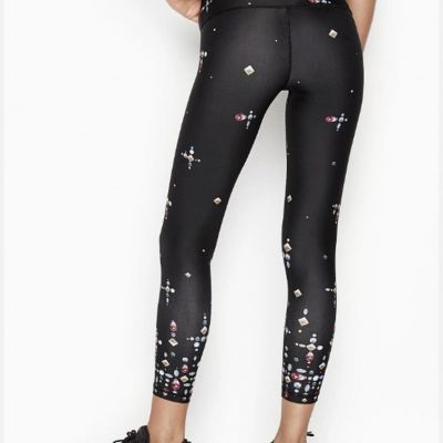 Victoria Secret High Rise Legging Black Diamond NWT  Workout Pants Small