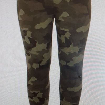 SONOMA 3X Green Camo Long Leggings  NEW!!