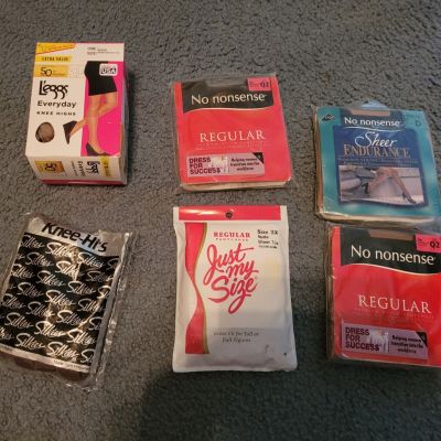 Pantyhose/stockings lot Queen Size