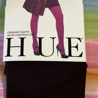 NEW size 2 HUE opaque tights Espresso control top brown