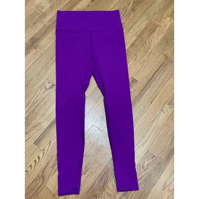 Lululemon Ultra Violet Purple Full Length High Rise Athletic Workout Leggings 10