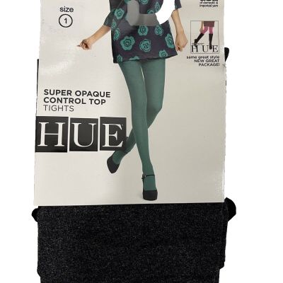 Hue Women's Super Opaque Control Top Tights Black Size 1   5789