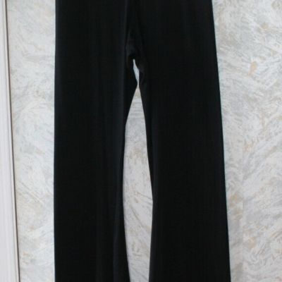 OLD NAVY Extra High Rise Powerchill Leggings Pant Large Black Logo Go-Dry Slim