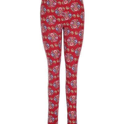 Lularoe Women Red Leggings One Size