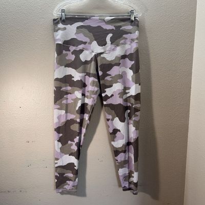 Aerie Offline Real Me Pink Camo High Rise 7/8 Leggings - Size XXL Athletic