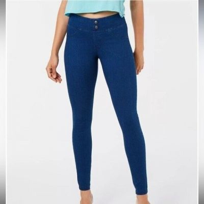 HUE Womens ClassicSmooth DenimLeggings Indigo Blue Size XXX-L 3X New with tags