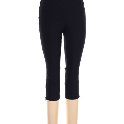 Rafaella Women Black Leggings 12 Petites