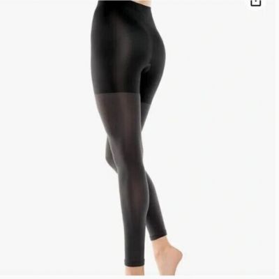 NWT Spanx Love Your Assets Shaping Ankle Length Tights Black Size 3 C