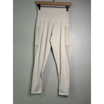 OFFLINE aerie white lined leggings size medium