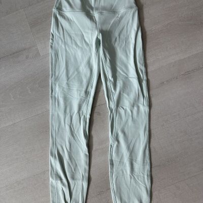 Lululemon Align Womens Leggings Size 0 Mint Green High Rise 25